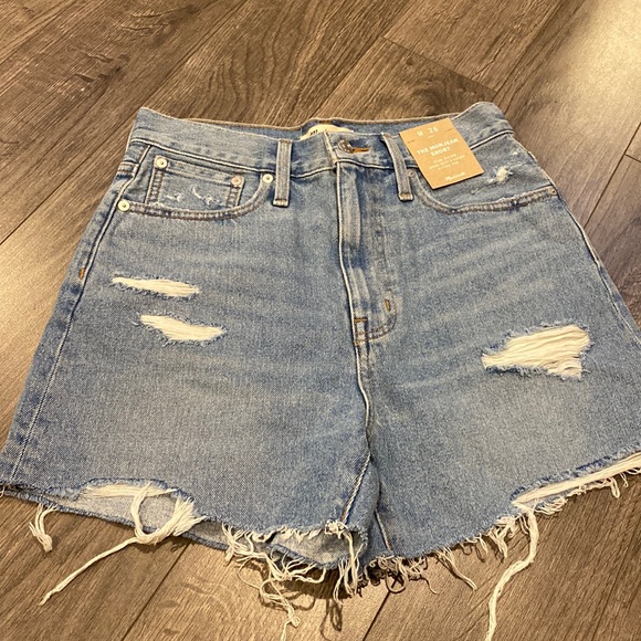 NWT Madewell mom jean short - Picture 1 of 5